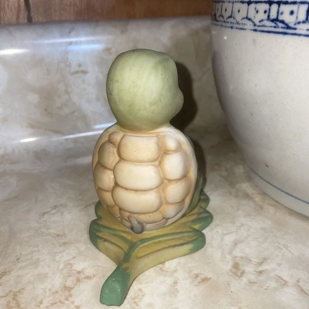 Homco Home Interiors Turtle Leaf 4